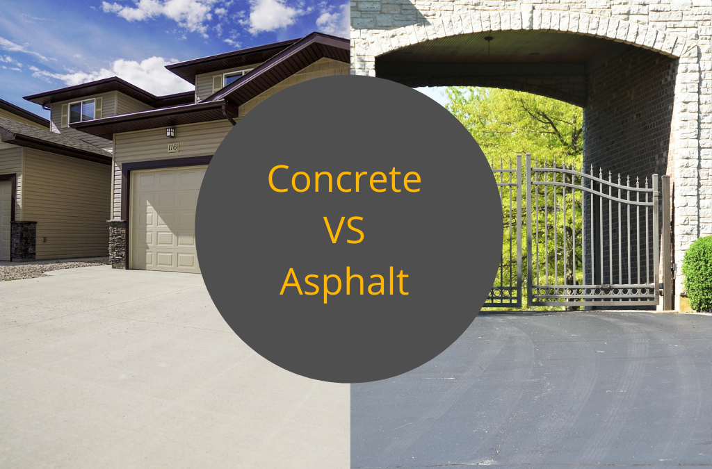 Concrete VS asphalt driveway