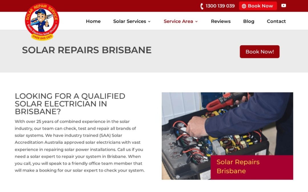 Solar Repair Service Brisbane