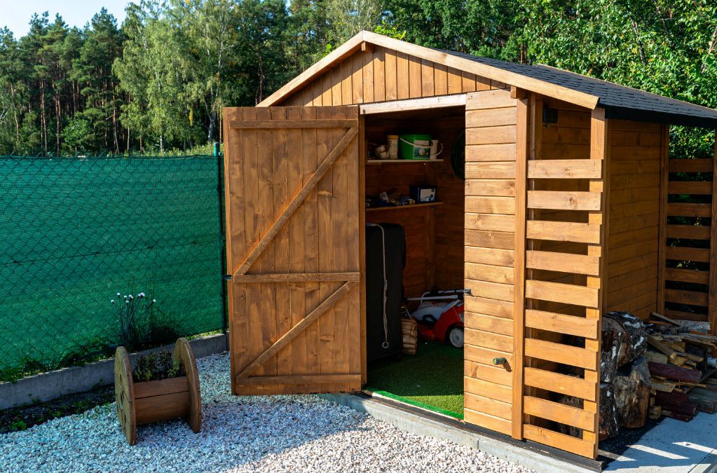 backyard shed project